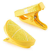 H for Happy&trade; Lemon Slice Boca Clips (Set of 2)