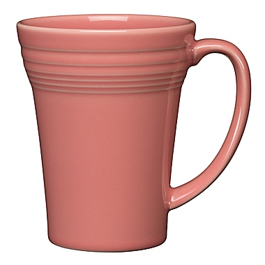 Fiesta&reg; 18 oz. Bistro Latte Mug in Peony. View a larger version of this product image.