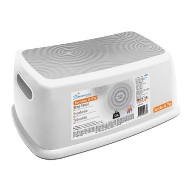 Dreambaby&reg; Toddler & Me&trade; 1-Step Potty Trainer and Step Stool in Grey. View a larger version of this product image.