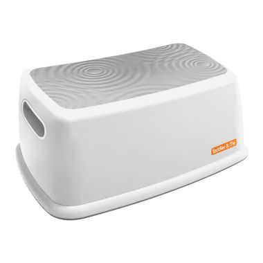 Dreambaby&reg; Toddler & Me&trade; 1-Step Potty Trainer and Step Stool in Grey. View a larger version of this product image.