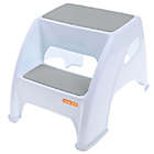 Alternate image 0 for Dreambaby&reg; Toddler & Me&trade; 2-Step Potty Trainer and Step Stool in White/Grey