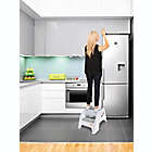 Alternate image 3 for Dreambaby&reg; Toddler & Me&trade; 2-Step Potty Trainer and Step Stool in White/Grey