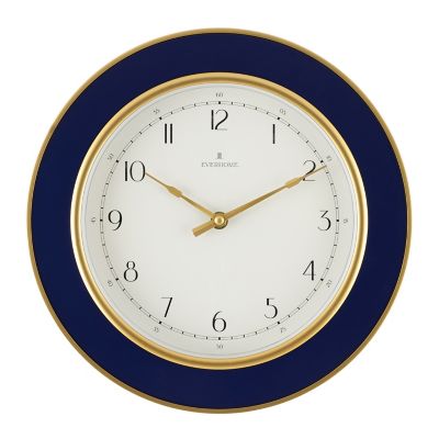 Everhome&trade; 12-Inch Enamel Inlay Wall Clock