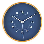 Studio 3B&trade; 12-Inch Round Wall Clock in Blue