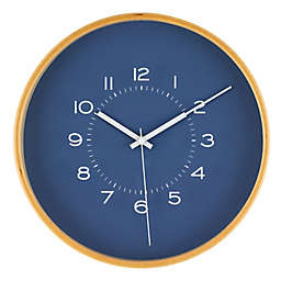 Studio 3B™ 12-Inch Round Wall Clock in Blue