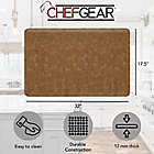 Alternate image 6 for Chef Gear Marni Anti-Fatigue 17.5-Inch x 32-Inch Kitchen Mat in Beige