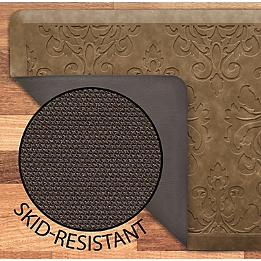 Chef Gear Marni Anti-Fatigue 17.5-Inch x 32-Inch Kitchen Mat in Beige. View a larger version of this product image.