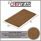 Alternate image 8 for Chef Gear Marni Anti-Fatigue 17.5-Inch x 32-Inch Kitchen Mat in Beige
