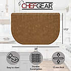 Alternate image 6 for Chef Gear Clarence Anti-Fatigue 17.5-Inch x 32-Inch Kitchen Mat in Beige