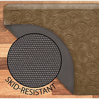 Chef Gear Clarence Anti-Fatigue 17.5-Inch x 32-Inch Kitchen Mat in Beige. View a larger version of this product image.