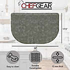 Alternate image 6 for Chef Gear Clarence Anti-Fatigue 17.5-Inch x 32-Inch Kitchen Mat in Grey