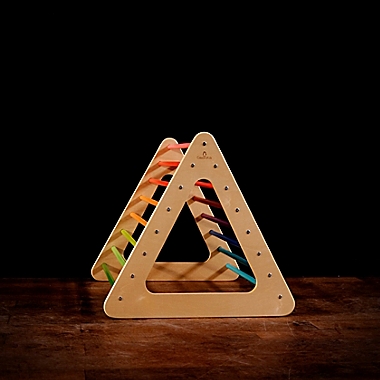 Cassarokids&reg; Large Climbing Triangle in Rainbow. View a larger version of this product image.