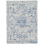 Washable Arden 3&#39; x 5&#39; Area Rug in Grey/Ivory