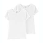 Alternate image 0 for carter&#39;s&reg; Size 4-5T 2-Pack Cotton Undershirts in White