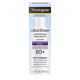 Neutrogena® 1.7 oz. Ultra Sheer Moisturizing Face Serum Broad Spectrum Sunscreen 60+ SPF