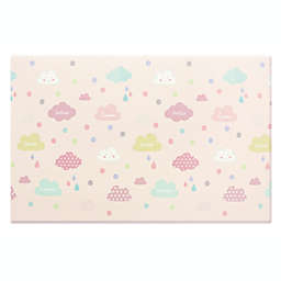 BabyCare™ Large Baby Play Mat in Happy Clouds Pink