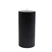 Studio 3B&trade; 6-Inch Halloween Pillar Candle in Black