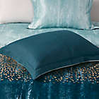 Alternate image 10 for Madison Park&reg; Midnight Garden 7-Piece Metallic Print Queen Comforter Set in Navy