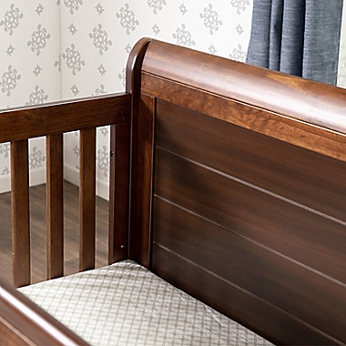 DaVinci Kalani 4-in-1 Convertible Crib & Changer in Espresso. View a larger version of this product image.