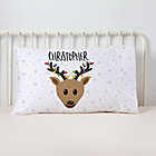 Alternate image 0 for Build Your Own Boy Reindeer Personalized Pillowcase
