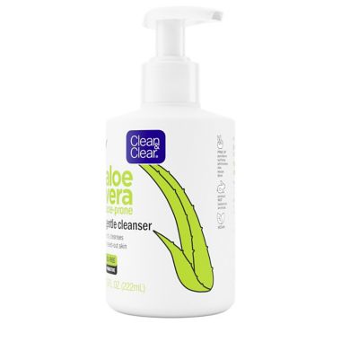 Clean &amp; Clear&reg; 7.5 fl. oz. Aloe Vera Acne-Prone Gentle Cleanser. View a larger version of this product image.
