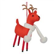 H for Happy&trade; 5-Inch Fabric Deer Christmas Ornament