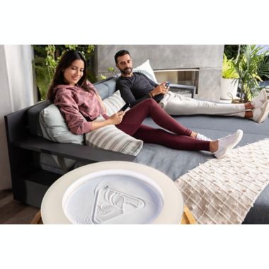 HoMedics&reg; 21-Inch Drift Sandscape in Cream. View a larger version of this product image.