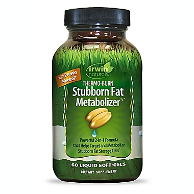 Irwin Naturals&reg; Thermo-Burn Stubborn Fat Metabolizer&trade; 60-Count Liquid Soft-Gels. View a larger version of this product image.