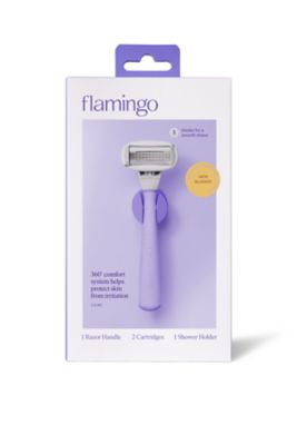 Flamingo Women's Ergonomic Razor in Lilac
