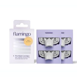 Flamingo Women's 4-Count Razor Blade Cartridge Refills