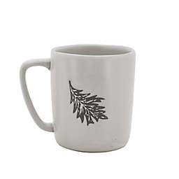 Bee & Willow™ Autumn Leaf 14 oz. Coffee Mug in White/Grey