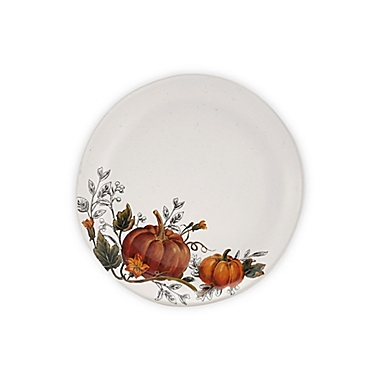 Bee & Willow&trade; Harvest Motif Salad Plate. View a larger version of this product image.
