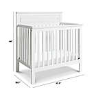 Alternate image 5 for DaVinci Autumn 4-in-1 Convertible Mini Crib in White