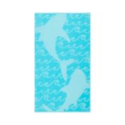 H for Happy&trade; Jacquard Beach Towel in Shark
