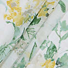 Alternate image 4 for Waverly&reg; Blushing Blooms Floral 63-Inch Rod Pocket Window Curtain Panel in Yellow