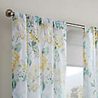 Alternate image 2 for Waverly&reg; Blushing Blooms Floral 63-Inch Rod Pocket Window Curtain Panel in Yellow