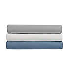 Alternate image 5 for Nautica&reg; Solid 180-Thread-Count CVC Twin XL Fitted Sheet in Deck White