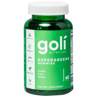 Goli&reg; 60-Count Supergreens Gummies
