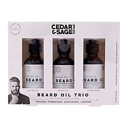 Cedar & Sage For Men™ Beard Oil Trio
