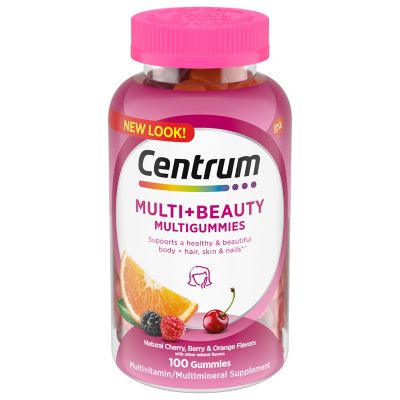 Centrum&reg; Multigummies&reg; 100-Count Multi + Beauty Women&#39;s Vitamins