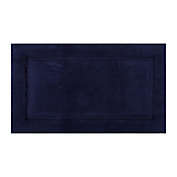 Everhome&trade; Cotton 21&quot; x 34&quot; Bath Rug in Maritime Blue