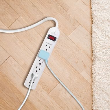 Globe Electrics&reg; 3-Pack Combo Extension Cord, Wall Tap & Power Bar. View a larger version of this product image.