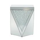 Alternate image 4 for Ridge Road D&eacute;cor Glam Mirrored Accent Table in Silver