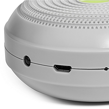 Yogasleep Hushh Portable White Noise Machine in Grey. View a larger version of this product image.