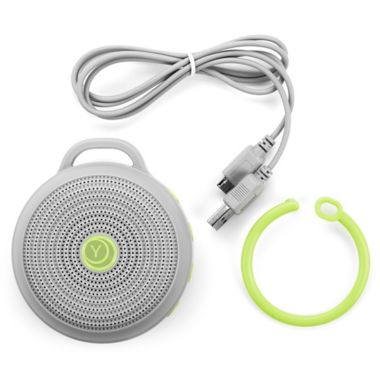 Yogasleep Hushh Portable White Noise Machine in Grey. View a larger version of this product image.