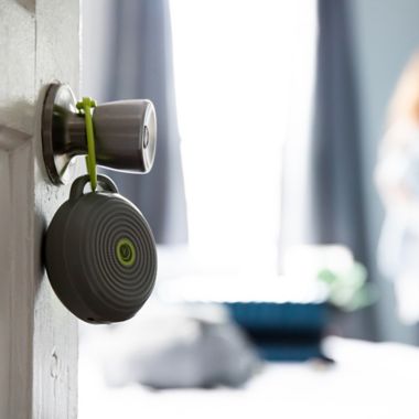 Yogasleep Hushh Portable White Noise Machine in Grey. View a larger version of this product image.