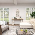 Alternate image 1 for Ridge Road D&eacute;cor 6-Opening Whitewashed Wood Vintage Wall Photo Frame