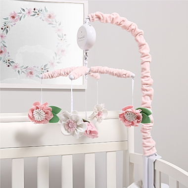 The Peanutshell&trade; Flowers Musical Crib Mobile. View a larger version of this product image.