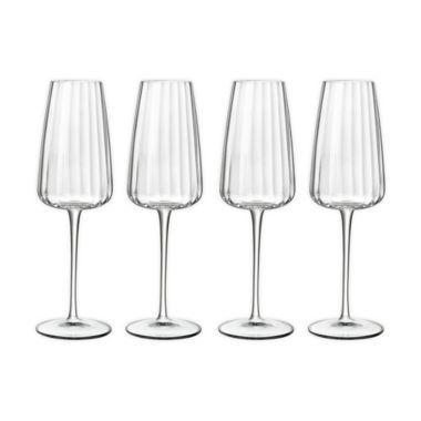 Luigi Bormioli Optica Sparkling&nbsp;Wine Glasses (Set of 4). View a larger version of this product image.