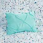 Alternate image 7 for Intelligent Design Abby 5-Piece Printed and Pintucked Full/Queen Comforter Set in Aqua Blue